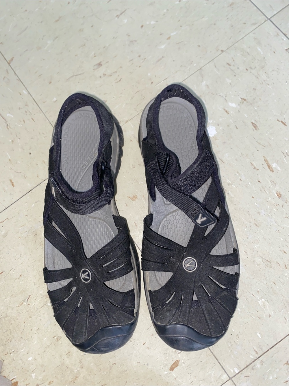 Keen Women's Black Strappy Outdoor Sandal